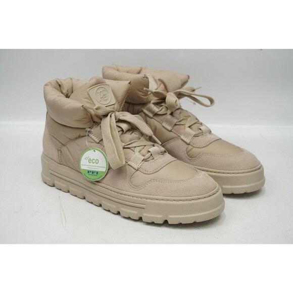 🔥PAUL GREEN Lace Up Bootie w/ Merino Warm Lining, Beige 9US/40EU, NEW MSRP$203 - Picture 3 of 9